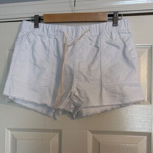 Altered State White Jean Shorts Size M